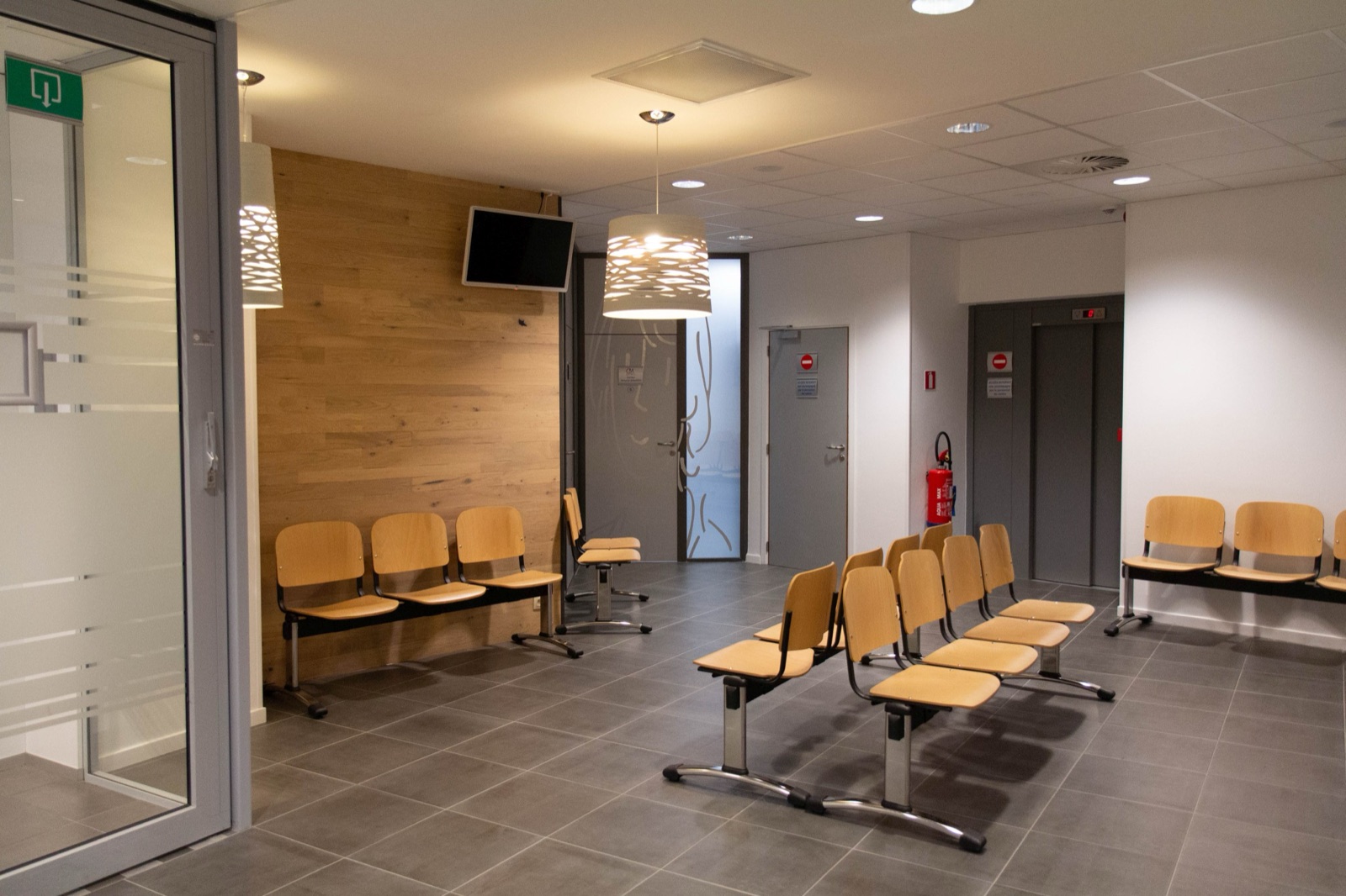 Première salle d’attente